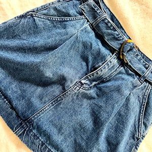Free People Denim Skirt